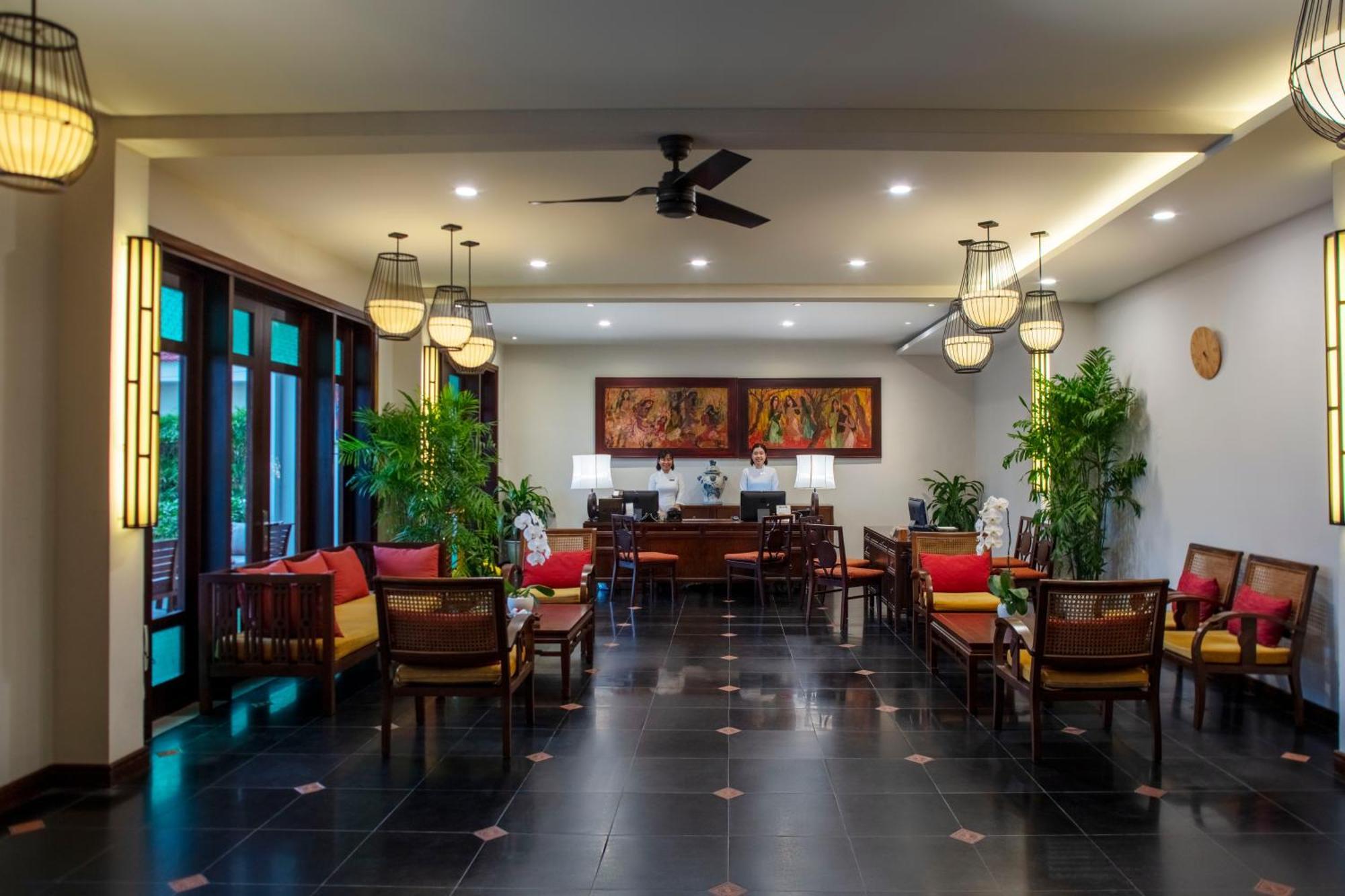 Rivertown Hoi An Resort & Spa Екстериор снимка The lobby of the hotel